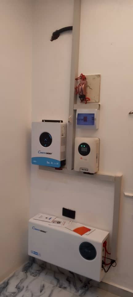 Wall-mounted inverter and battery equipment